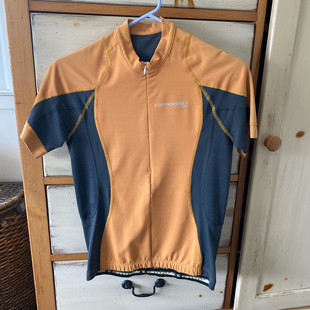 Cannondale Women's Orange and Gray Jersey